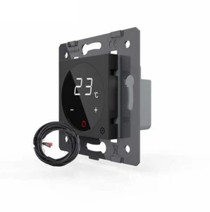 Módulo LIVOLO Termostato Digital Táctil de Ambiente con Sensor de Suelo Externo Negro - Imagen 1 de 5