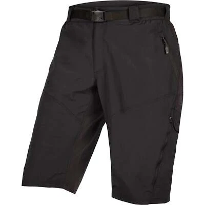 Endura Hummvee Mens Baggy Cycling Shorts With Liner Black Bike Ride Seamless - Image 1 of 2