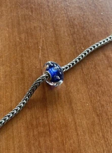 Trollbeads Neptune TGLBE-10466 glass beads ! fast shipping - Picture 1 of 4