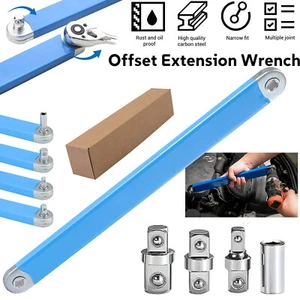 Juego de llaves de extensión de desplazamiento listas para impactos mejoradas, juego de llaves de extensión de alcance apretado - Imagen 1 de 13