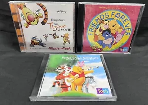 WHINNIE THE POOH CD LOT Grand Adventure Friends Forever Tigger Movie VGC - Picture 1 of 5