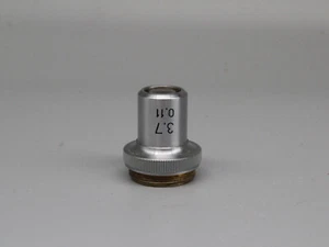 LOMO Microscope Objective 3,7x 0,11 RMS Macrophotography  #VO12 - Picture 1 of 6
