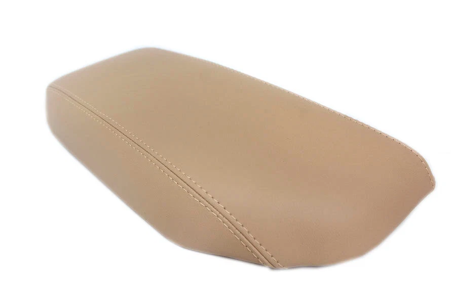 Compatível com 02-04 Isuzu Axiom apoio de braço de couro sintético console central capa bege - Imagem 1 de 2