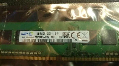4GB Module DDR3 1600MHz Samsung M378B5173QH0-YK0 12800 NON-ECC Memory RAM - Image 1 of 2