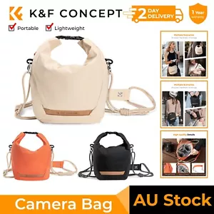 K&F Concept Small Camera Portable Bag Lightweight Photography Soft Pouch Handbag - Picture 1 of 22
