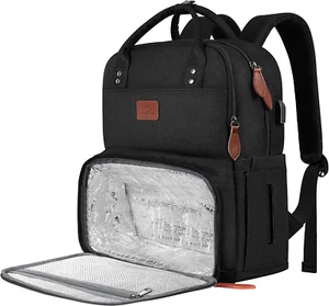 MATEIN Lunch Rucksack, Laptop Rucksack Herren 15,6 Zoll Mit Isoliertes Kühlfach, - Bild 1 von 12