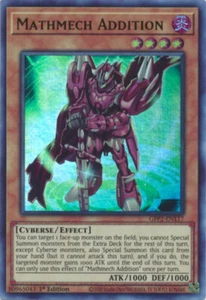 YGO-4x-Near Mint-Mathmech Addition - GFP2-EN117 - Ultra Rare - 1st Edition-Ghost - Picture 1 of 1
