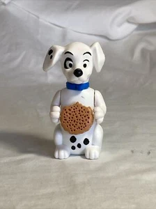 Vintage 101 Dalmations Dog Holding Dog Treat 1996 McDonalds Happy Meal Toy - Picture 1 of 6