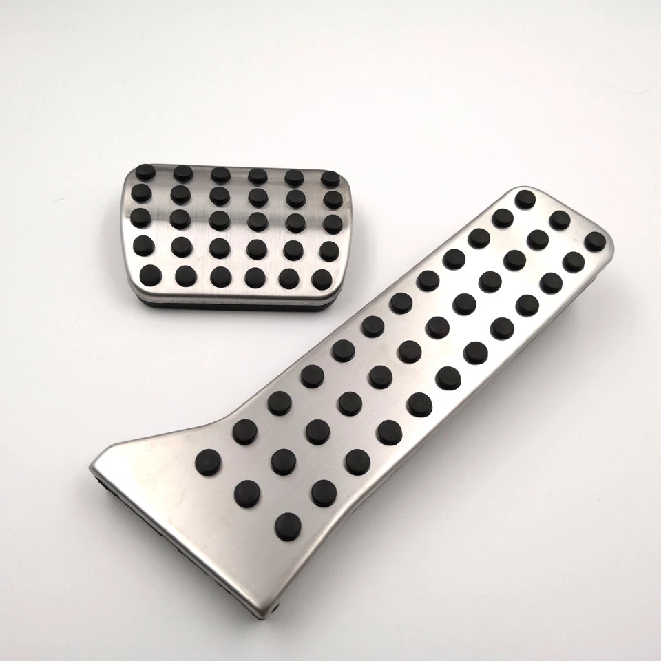 AT Foot Gas Brake Pedal Pad Cover For Mazda 2 3 6 CX-3 CX-5 CX-9 2PCS ATENZA - Imagem 1 de 4