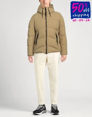 RRP€655 HOLUBAR Down Puffer Jacket EU-XXL / 6 US-XL Medium Weight  Hooded - Image 1 of 4