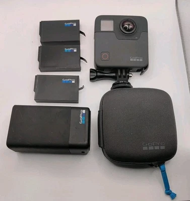 GoPro Fusion 360 Degree Digital Camera -FOR PARTS- Lens Has Scratches  - Image 1 of 4