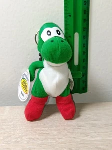 *FREE SHIP* 3" YOSHI 1997 Keychain Plush BD&A Super Mario Nintendo - Picture 1 of 5