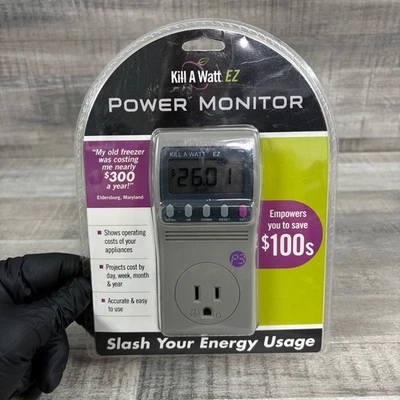 Kill A Watt EZ P3 Power AC Electricity Usage Monitor Analyzer Meter P4460.01 - Image 1 of 4