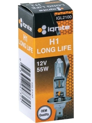 Ignite H1 Halogen Globe 12V 55W fits Peugeot 207 Sw 1.6 WK HDi (IGL2100) - image 1 of 4