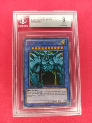 YuGiOh Legendary Collection Obelisk the Tormentor Limited LC01-EN00- Beckett 9 - Image 1 of 2