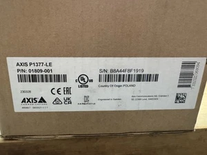 New Axis P1377-LE 01809-001 (unopened) - Picture 1 of 4