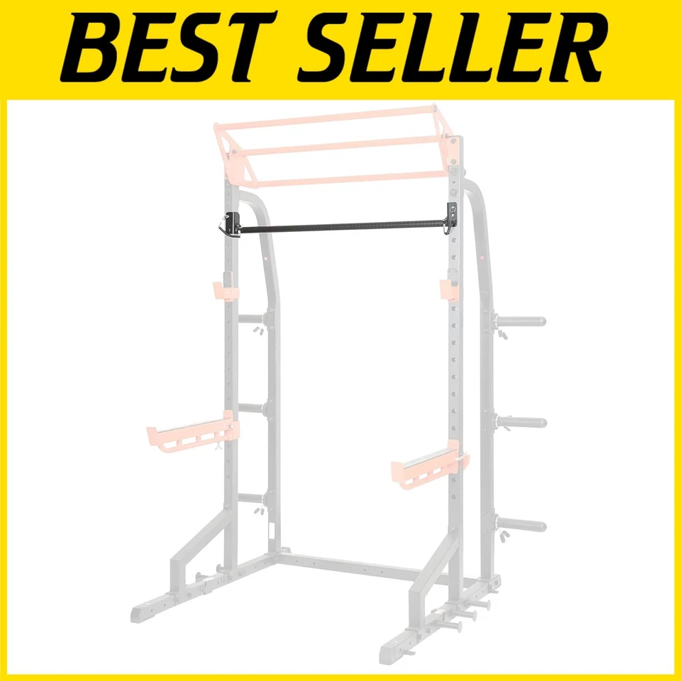 Versatile Home Gym Power Cage Attachments: Plate Holder, Lat Adapter & Dip Bar - Image 1 of 4
