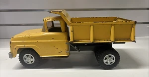 VINTAGE TONKA HYDRAULIC YELLOW DUALLY DUMP - Picture 1 of 9