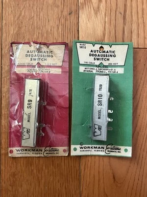 Interruptor de desmagnetización automático electrónico Workman modelo SR10 SR9 2 NUEVO DE STOCK Foto 1 de 4