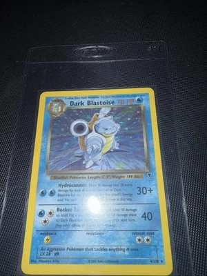 Dark Blastoise 4/110 Legendary Collection Holo Foto 1 de 2