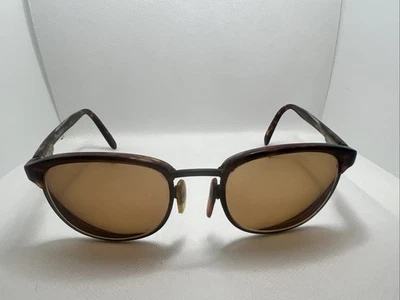 Очки солнцезащитные Sizzler 343 Eye Q трилистник зеленые черепаховые брови ТОЛЬКО ОПРАВЫ винтажные - Изображение 1 из 4