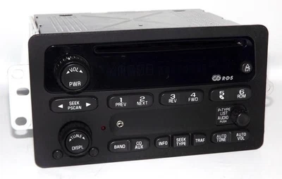 GMC Savana 3500 Van Radio 2002 OEM Delco AM FM CD Player w Auxiliary Input - UN0 - Image 1 of 4