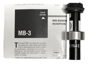 Crown AKG MB-3 Unterputz Mini Grenzflächenmikrofon - Bild 1 von 1
