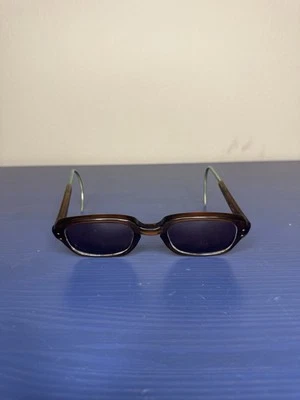 Armações de óculos vintage da década de 1970 Romco apenas laranja queimado 4 3/4-6 3/4 HA 52-24 LO - Imagem 1 de 4