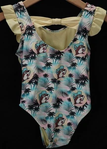 MÄDCHEN KLEINKIND 3T BUCEES BU-CEE'S BADEANZUG EINTEILER ALLOVER-DRUCK NYLON SPANDEX - Bild 1 von 4