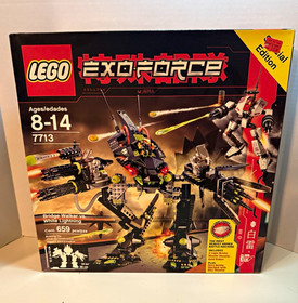 LEGO Exo-Force Bridge Walker vs. White Lightning (7713) New Sealed