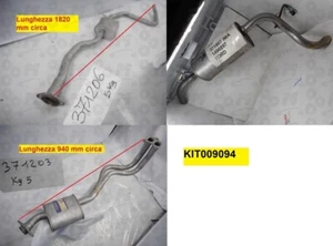 Krümmerrohr Auspuff Mitte und hinten für Ford Escort CVH 1.4 ab 9/90- - Bild 1 von 12