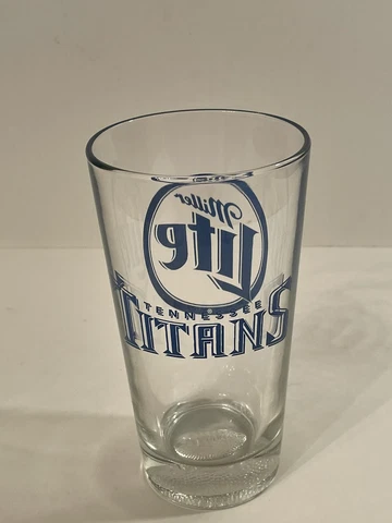 Tennessee Titans NFL Miller Lite 6 inch  Drinking Glass Cover
