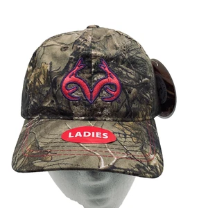 Camo Realtree Hat Womens Hunting Fishing Rockabilly New Z1 - Picture 1 of 14