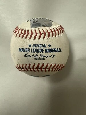 MLB Colorado Rockies LA Dodgers Game Used Baseball Ball 9/26/23 Jason Heyward - Image 1 of 4