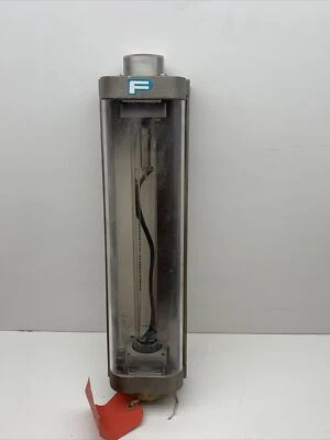 Medidor de caudal de área variable Fisher and Porter 10A4657S 200 PSIG 3/4" NPT Foto 1 de 4