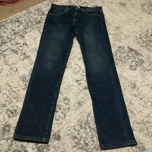 Buck Mason Mens Slim fit Denim Jeans Size 30 Button Standard Fit Black - Picture 1 of 8