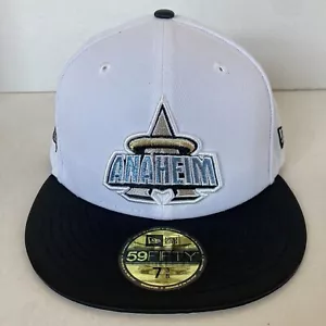 Anaheim Angels 40th Season Patch 59Fifty New Era MLB Fitted Size 7 3/8 Cap Hat - Picture 1 of 12