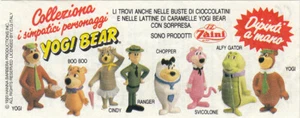 Vintage Zaini Minifigures: Yogi Bear Series (1994) - Choose a Character - Picture 1 of 29