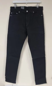 DRDENIM Mens Clark Mid Rise Slim Jeans - Black, Size 32/32 - Picture 1 of 2