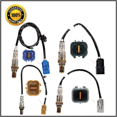 Sensor de oxígeno O2 4 piezas aguas arriba + abajo para Kia Sorento 2011-2018 y Hyundai Santa Fe Foto 1 de 4
