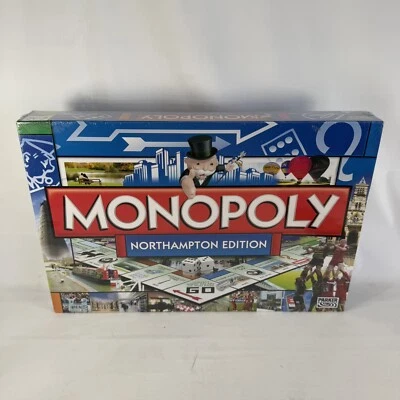 Monopoly Northampton Board Game NEW SEALED Complete - Image 1 of 4