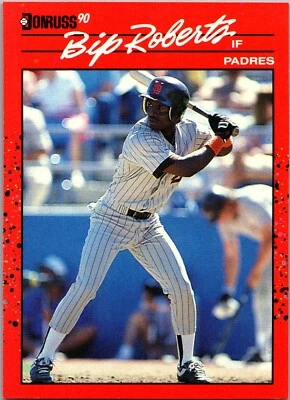 1990 Donruss - #347 Bip Roberts - Image 1 of 2