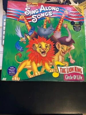 Disney Sing Along Songs The Lion King Circle Of Life Laserdisc - Image 1 of 4