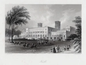 Berlin. Krolloper. Originaler Stahlstich, Haewood um 1840 - Picture 1 of 2