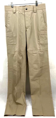NEW Blauer Operational Trousers Work Pants Unhemmed Tan Snap Men's 37/36 - Image 1 of 4