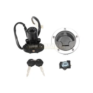 Juego de bloqueo de tapa de tanque de combustible interruptor de encendido para Kawasaki Z1000SX 2011-2016 12 13 14 - Imagen 1 de 5