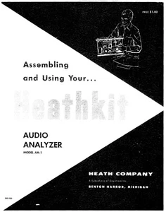 Assembly & Operation Manuel D'Instructions pour Heathkit AA-1 - Picture 1 of 1