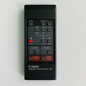 Canon Genuine Camcorder Remote Control WL-E80 WL-E80EXP OEM Tested and works - Picture 1 of 3