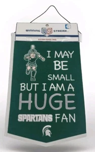 Michigan State Spartans 12" x 18" Lil Fan Traditions Banner - Picture 1 of 12
