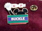 Walt DIsney World Buckle Up Mickey Mouse seat belt sign LE-Pin